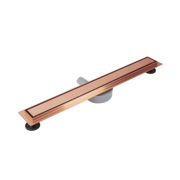 REA-G4801 - Γραμμικό κανάλι αποστράγγισης NEOX PRO 70 cm, βουρτσισμένος χαλκός