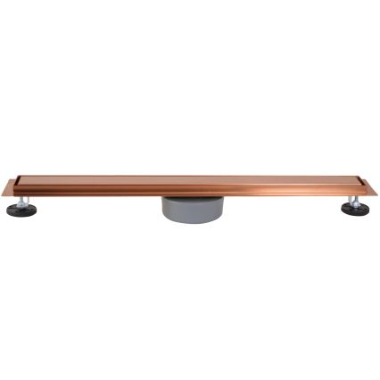 REA-G4801 - Γραμμικό κανάλι αποστράγγισης NEOX PRO 70 cm, βουρτσισμένος χαλκός