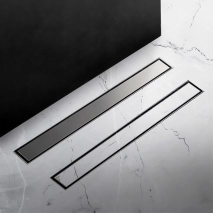 REA-G5811 - Γραμμικός αποχετευτικός καναλός NEOX PRO 100 cm νίκελ