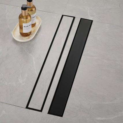 REA-G6600 - Κανάλι αποστράγγισης PURE NEOX 50 cm ματ μαύρο