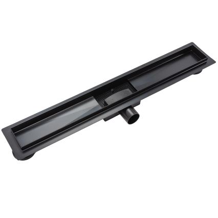 REA-G6600 - Κανάλι αποστράγγισης PURE NEOX 50 cm ματ μαύρο
