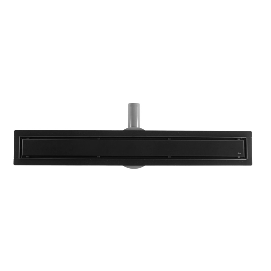 REA-G7802 - Γραμμική σχάρα αποστράγγισης NEOX PRO 70 cm ανοξείδωτο ατσάλι/μαύρο