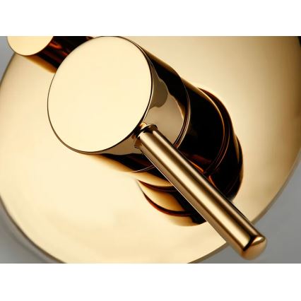 REA-P4110 - Σετ ντους με εντοιχιζόμενη μπαταρία LUNGO σε χρυσό