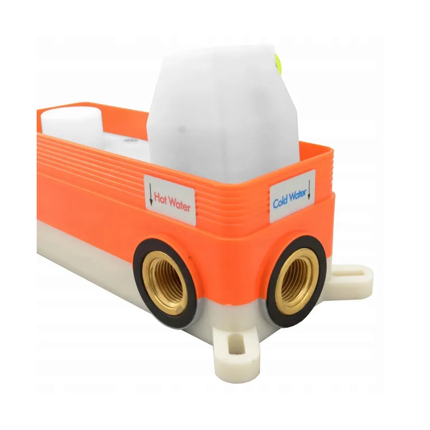 REA-P4110 - Σετ ντους με εντοιχιζόμενη μπαταρία LUNGO σε χρυσό