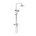 REA-P5961 - Σετ ντους με θερμοστατική μπαταρία LUNGO DIAMOND σε γυαλιστερό χρώμιο