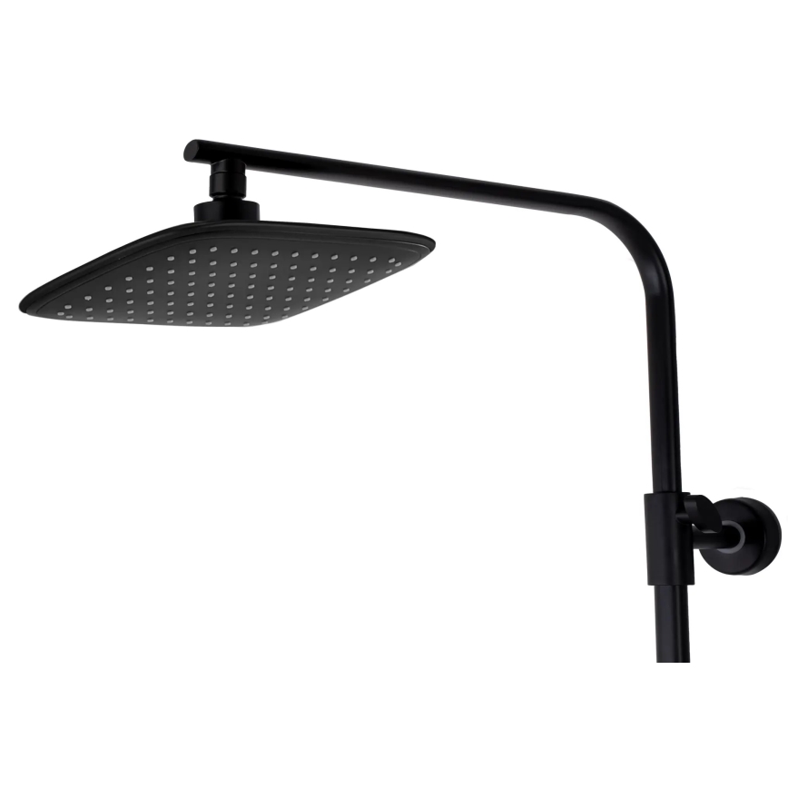 REA-P7101 - Σετ ντους με θερμοστατική μπαταρία TOM, ματ μαύρο