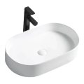 REA-U1055 - Νιπτήρας για πάγκο NADIA 38,5x61 cm κεραμικός/γυαλιστερό λευκό