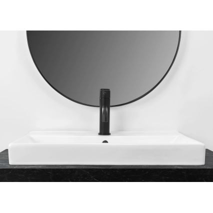 REA-U3326 - Εντοιχιζόμενος νιπτήρας MANDY 46x60 cm κεραμικός/γυαλιστερό λευκό