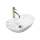 REA-U5063 - Επιτραπέζιος νιπτήρας ROYAL MINI 30x47 cm, κεραμικός, λευκός, σε απομίμηση πέτρας