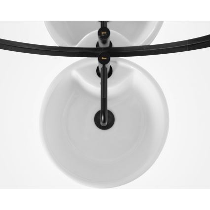 REA-U5635 - Επιδαπέδιος νιπτήρας BLANKA 85x40 cm κεραμικός/γυαλιστερό λευκό