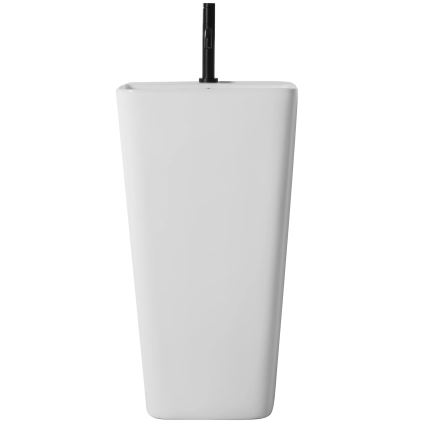 REA-U5637 - Νιπτήρας δαπέδου ARIS 37,5x44 cm, κεραμικός, γυαλιστερό λευκό