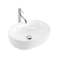 REA-U6366 - Επιτραπέζιος νιπτήρας OKTAWIA 35,5x50 cm κεραμικό/λευκό