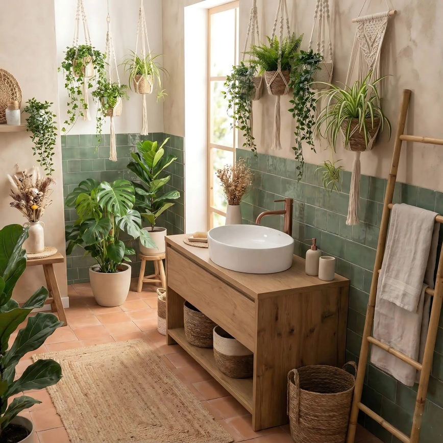 REA-U6370 - Νιπτήρας για πάγκο JOANA 38,5x50,5 cm, κεραμικός σε γυαλιστερό λευκό