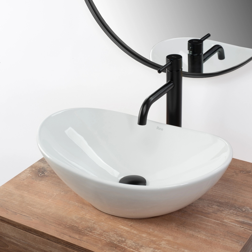 REA-U6507 - Επιτραπέζιος νιπτήρας ROYAL MINI 30x47 cm κεραμικός/λευκός