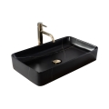 REA-U6510 - Επιτραπέζιος νιπτήρας DENIS 35x61,5 εκ. κεραμικός/ματ μαύρος