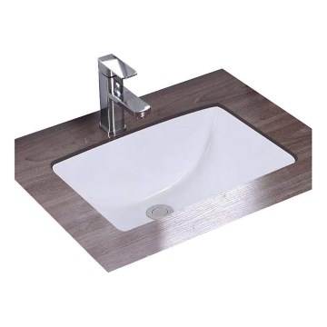 REA-U6653 - Νιπτήρας εντοιχισμού ADELA 33x46 cm, κεραμικός/γυαλιστερό λευκό