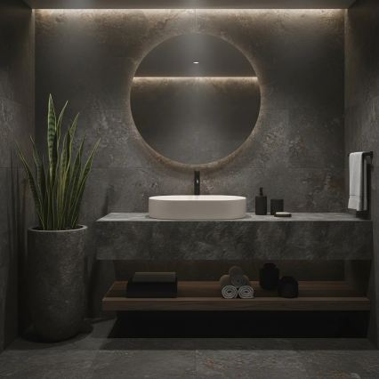 REA-U7341 - Επιτραπέζιος νιπτήρας NADIA 38,5x61 cm κεραμικός/εκρού