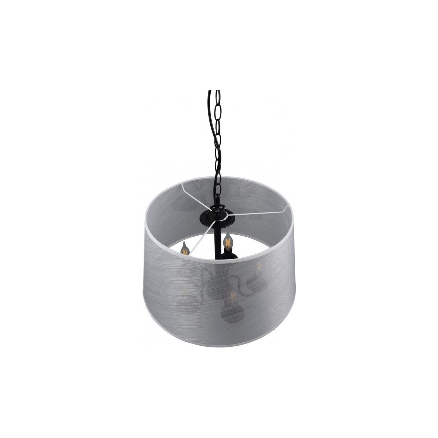 Reality - Κρεμαστό φωτιστικό LED με αλυσίδα CIMA 5xE14/40W/230V γκρι