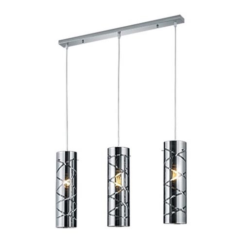 Reality - Κρεμαστό φωτιστικό ράγα ROMANO 3xE27/40W/230V