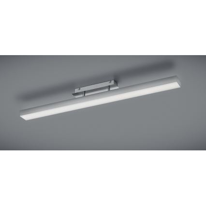 Reality - LED Dimmable φωτιστικό οροφής AGANO LED/18W/230V ματ χρώμιο