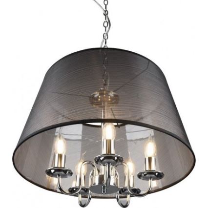 Reality - LED Κρεμαστό φωτιστικό οροφής CIMA 5xE14/40W/230V μαύρο