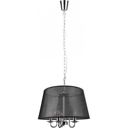 Reality - LED Κρεμαστό φωτιστικό οροφής CIMA 5xE14/40W/230V μαύρο