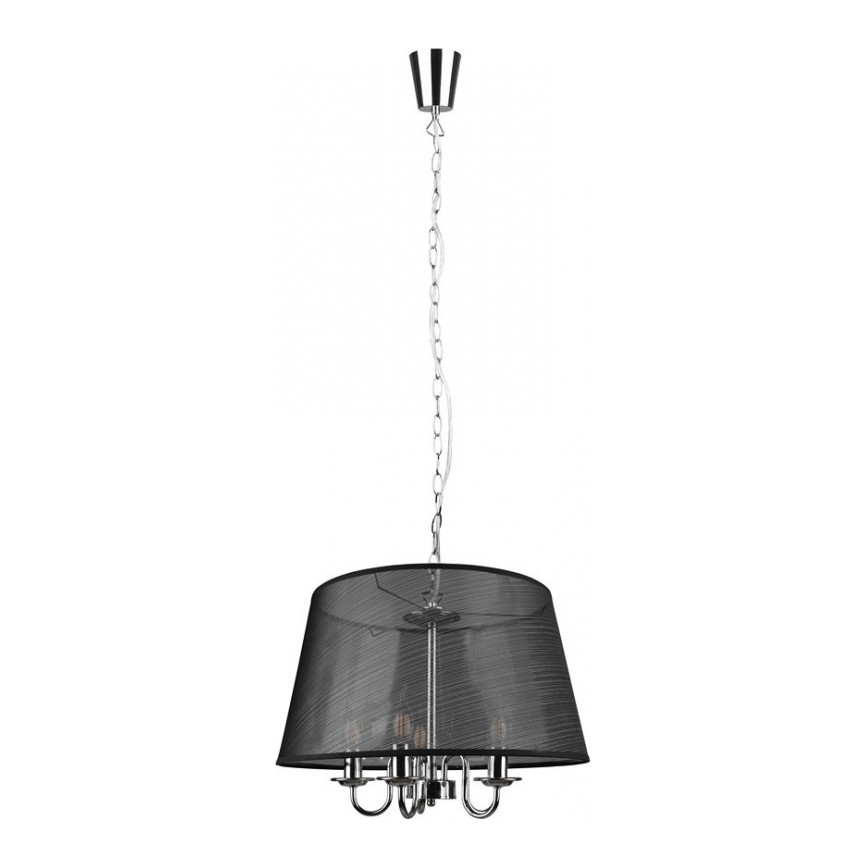 Reality - LED Κρεμαστό φωτιστικό οροφής CIMA 5xE14/40W/230V μαύρο