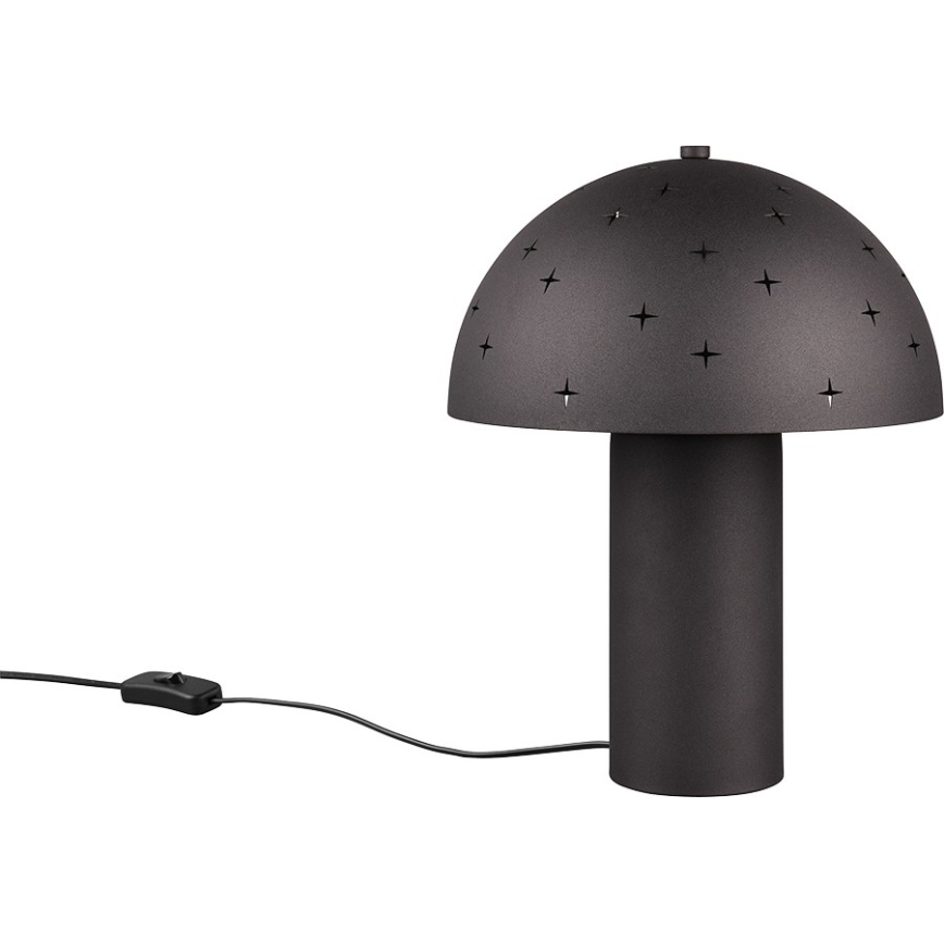 Reality - Επιτραπέζιο φωτιστικό SETA 1xE14/28W/230V μαύρο