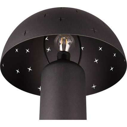 Reality - Επιτραπέζιο φωτιστικό SETA 1xE14/28W/230V μαύρο