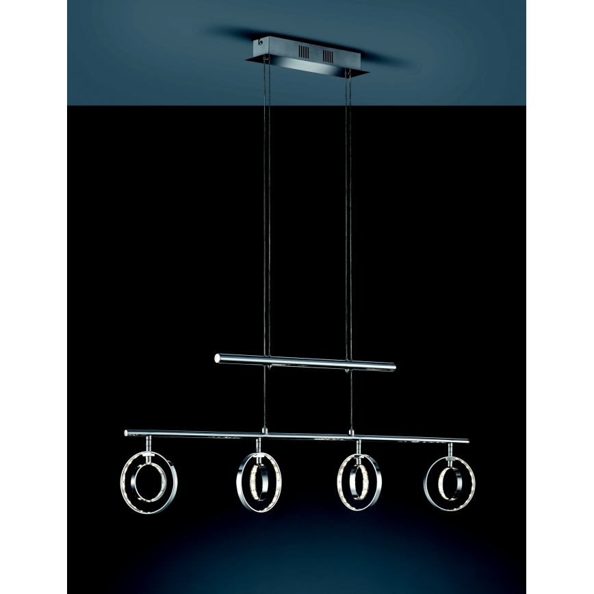 Reality - Κρεμαστό φωτιστικό οροφής LED PRATER 4xLED/4,5W/230V
