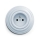 Reblig - Ρετρό οικιακή πρίζα με πλαίσιο 230V, μπλε