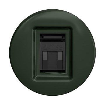 Reblig - Ρετρό υποδοχή δεδομένων χωρίς πλαίσιο πράσινη
