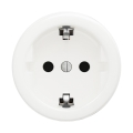 Reblig - Retro πρίζα τοίχου SCHUKO χωρίς πλαίσιο 230V/16A χιονόλευκη