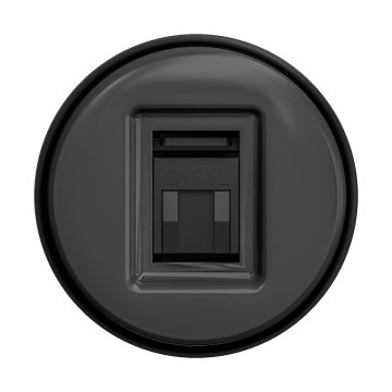 Reblig - Retro υποδοχή δεδομένων χωρίς πλαίσιο, ανθρακί