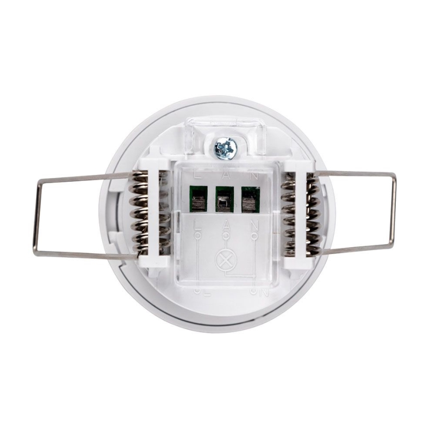 Recessed motion αισθητήρας PIR 360° 400W/230V λευκό
