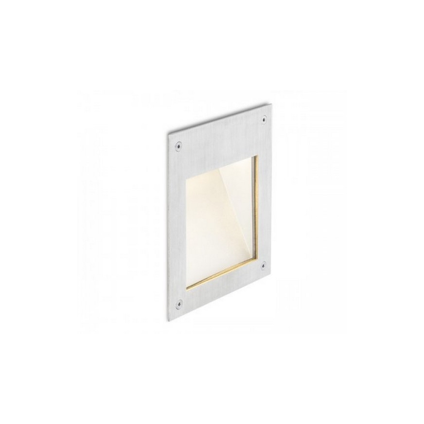 RED - Design Rendl - R10546 - LED Εξωτερικό εντοιχιζόμενο φωτιστικό AKORD LED/3W/230V IP65