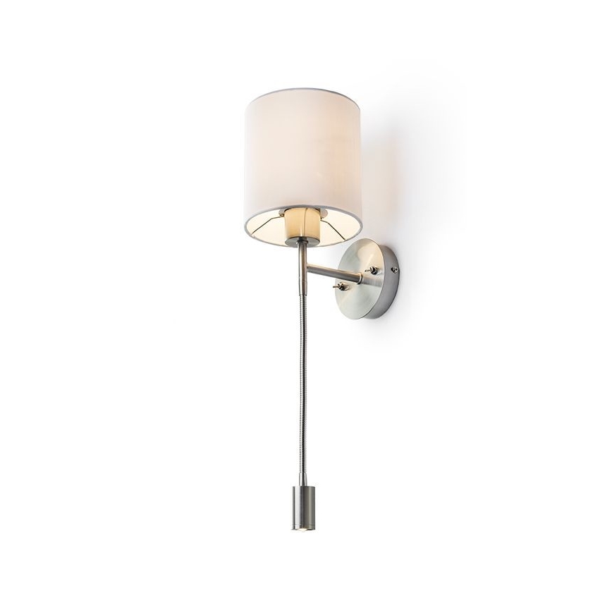 RED - Design Rendl - R10580 - LED Επιτοίχιο φωτιστικό VERSA 1xE27/42W/230V + LED/3W