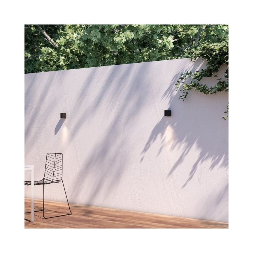 RED - Design Rendl -R12027- Εξωτερικό φωτιστικό τοίχου LED ZACK LED/3W/230V IP54