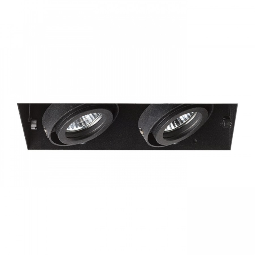 RED - Design Rendl - R12053 - Χωνευτό φωτιστικό ELECTRA 2xGU10/50W/230V