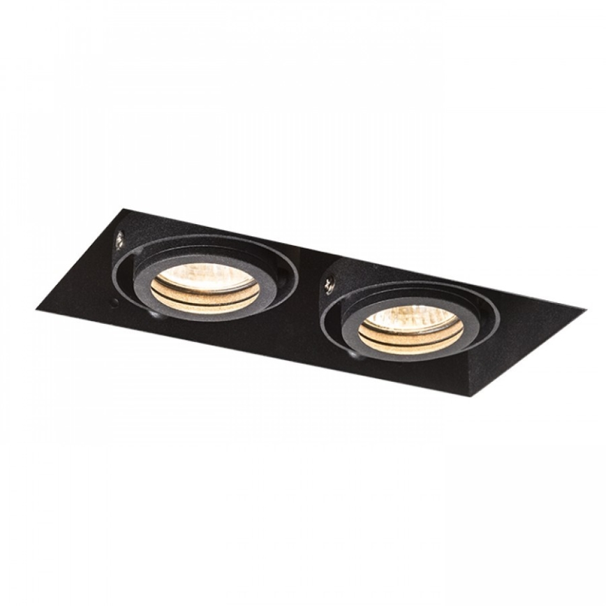 RED - Design Rendl - R12053 - Χωνευτό φωτιστικό ELECTRA 2xGU10/50W/230V