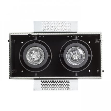 RED - Design Rendl - R12053 - Χωνευτό φωτιστικό ELECTRA 2xGU10/50W/230V