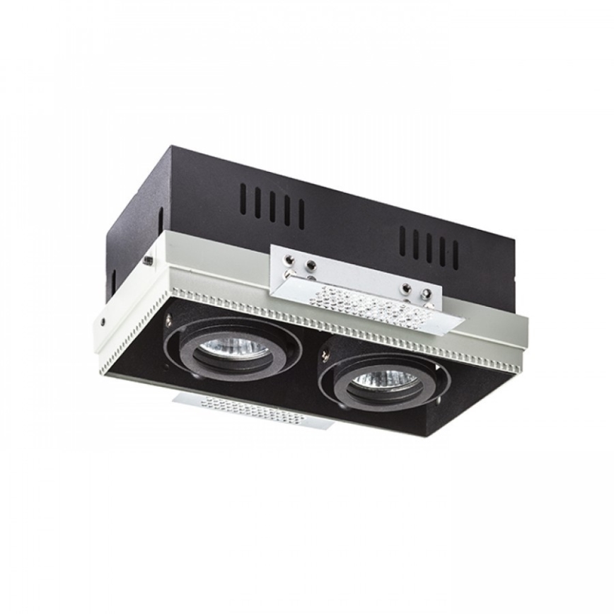 RED - Design Rendl - R12053 - Χωνευτό φωτιστικό ELECTRA 2xGU10/50W/230V