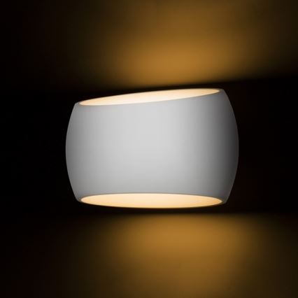 RED - Design Rendl - R12365 - Φωτιστικό τοίχου VERITA 1xE27/33W/230V λευκό