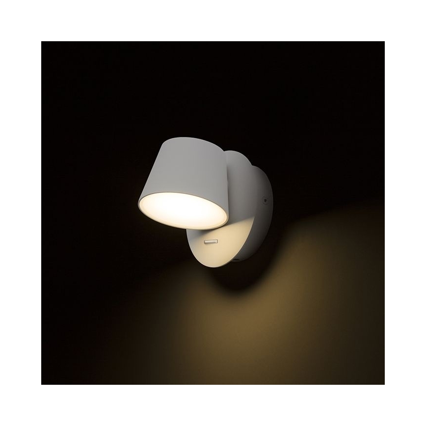 RED - Design Rendl - R12476 - LED Σποτ τοίχου AMADEUS LED/6W/230V λευκό