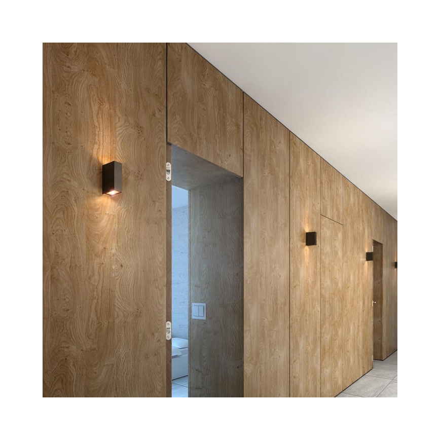 RED - Design Rendl - R12555 - LED Εξωτερικό φωτιστικό τοίχου UKKO 2xLED/3W/230V IP54