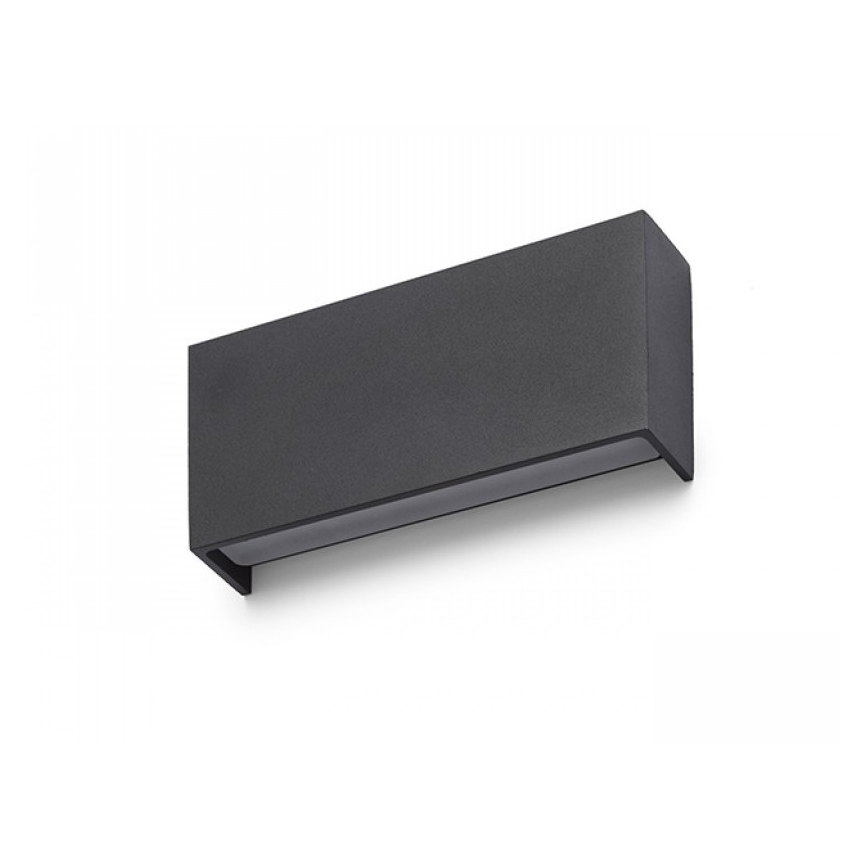 RED - Design Rendl - R12574 - LED Φωτιστικό τοίχου εξωτερικού χώρου TORINO 2xLED/5W/230V IP54