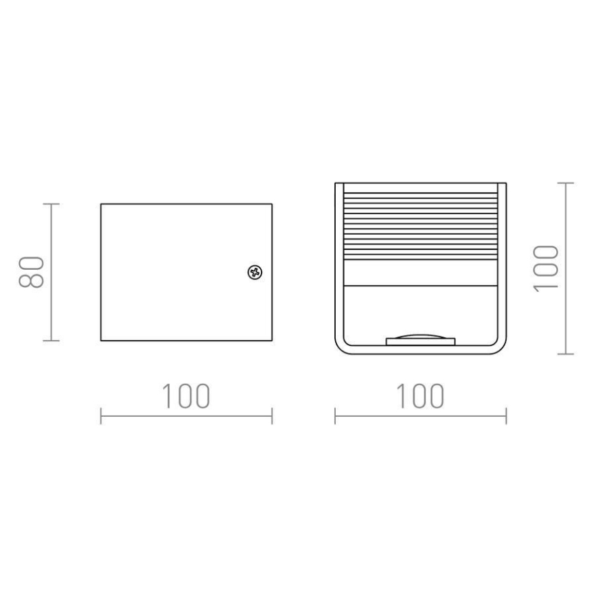 RED - Design Rendl - R12598 - LED Φωτιστικό τοίχου ONYX LED/5W/230V λευκό
