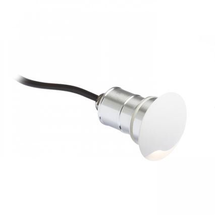 RED - Design Rendl - R12613 - LED Εξωτερικό εντοιχιζόμενο φωτιστικό KICK LED/1W/230V IP54