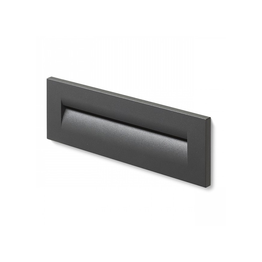 RED - Design Rendl - R12628 - LED Εξωτερικό εντοιχιζόμενο φωτιστικό RASQ LED/8,5W/230V IP65