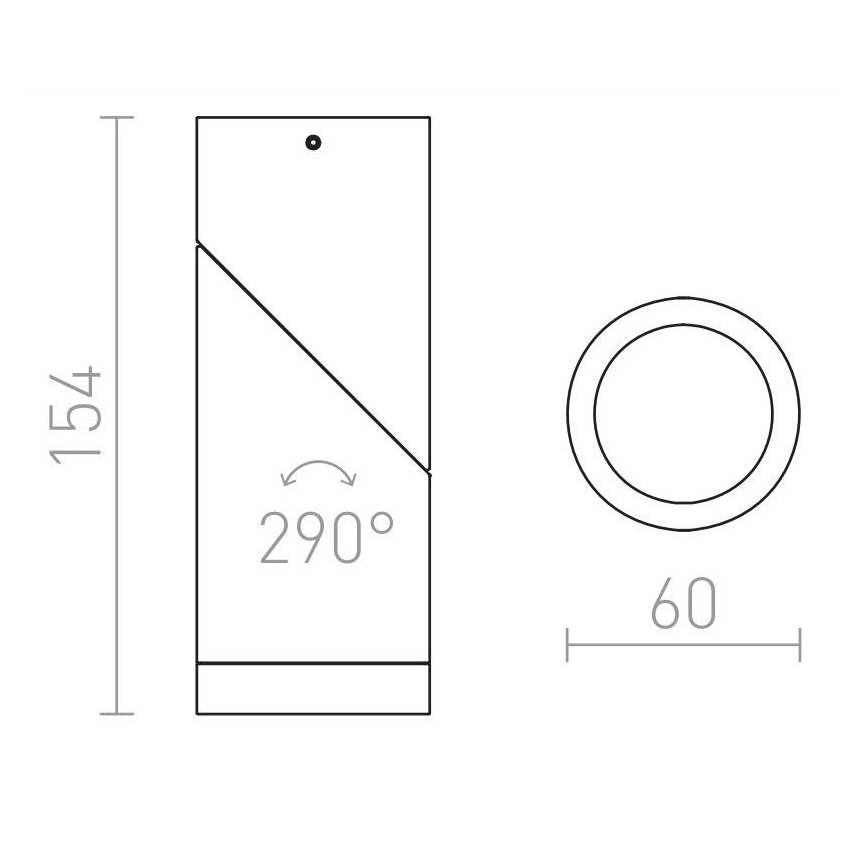 RED - Design Rendl - R12670 - Σποτ SNAZZY 1xGU10/35W/230V λευκό